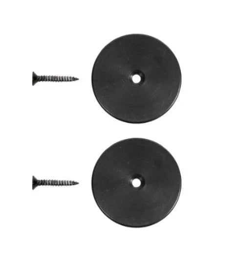 Meadow Lane end caps in black.