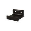 Quiet Glide horizontal bracket double roller in black.