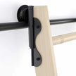 Quiet Glide single roller in black.