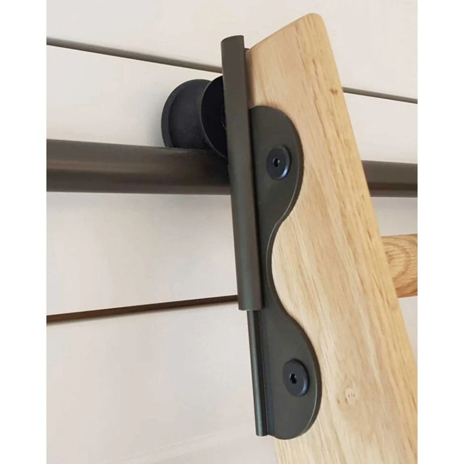 Quiet Glide single roller in oil rubbed bronze.