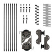 Quiet Glide single roller kit in oil rubbed bronze.